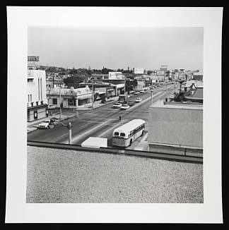 安考克（屋顶系列#4） ancock (Rooftops Series #4)，爱德华·鲁斯查