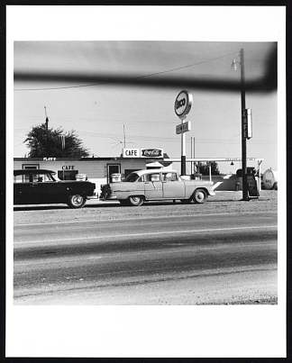 Enco – 德克萨斯州康威（来自Panhandle Series的Five Views） Enco – Conway, Texas (from Five Views from the Panhandle Series)，爱德华·鲁斯查