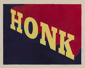 嘟 Honk (1962)，爱德华·鲁斯查