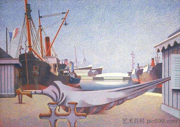 法国 勒阿弗尔 Le Havre, France (1939)，爱德华·沃兹沃思