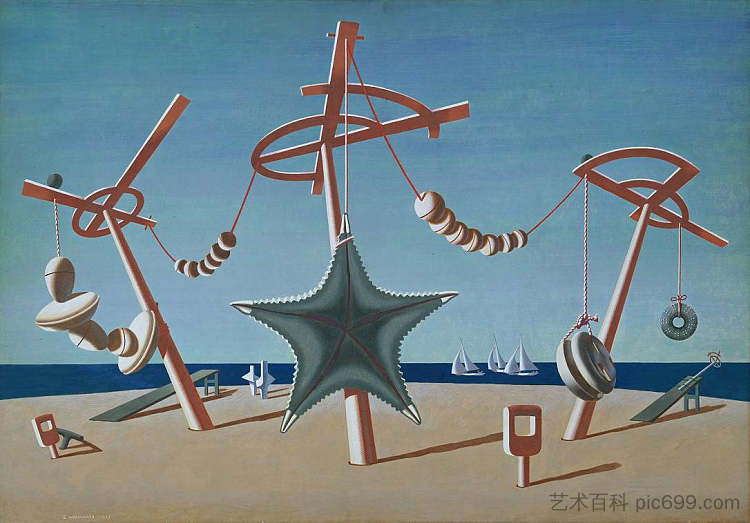 搁浅的边缘 The Beached Margin (1937),爱德华·沃兹沃思