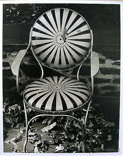 花园椅，秋天 Garden Chair, Autumn (1941)，爱德华·韦斯顿