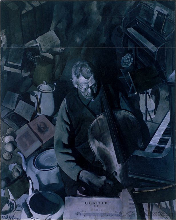 大提琴演奏家 The Cello Player (1926)，埃德温狄金森