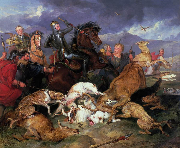 追捕雪佛兰蔡斯 The Hunting of Chevy Chase (1825 - 1826)，埃德温·兰西尔