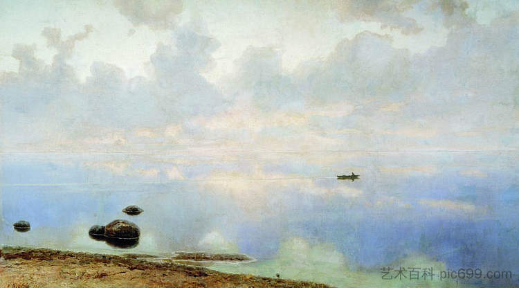 海景 Seascape (1895)，埃菲姆沃尔科夫