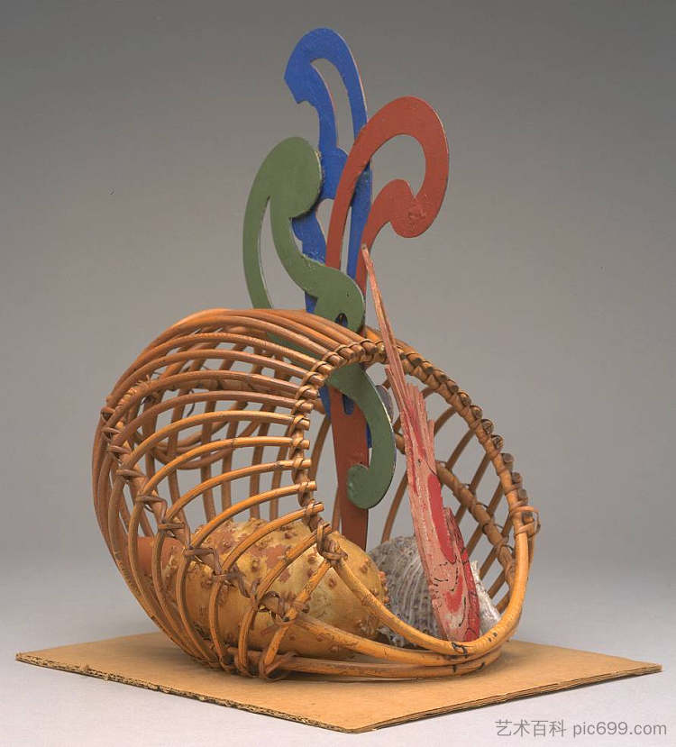 鱼篮 Fish Basket (c.1965)，艾林·阿加尔