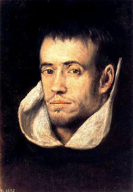 多米尼加修道士的肖像 Portrait of Dominican Friar (c.1605; Spain ),埃尔·格列柯