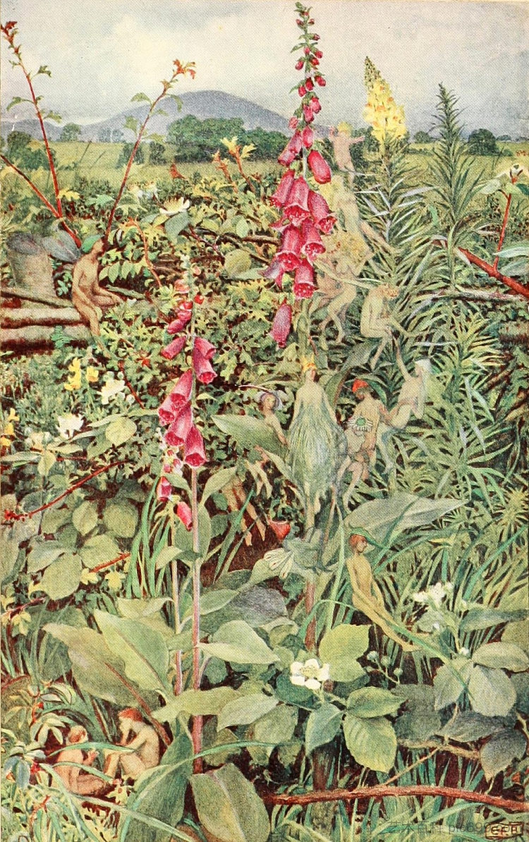 在罪恶的女王到来之前 Before the coming of the sinful Queen (1913),埃莉诺·福蒂斯丘·布里克代尔
