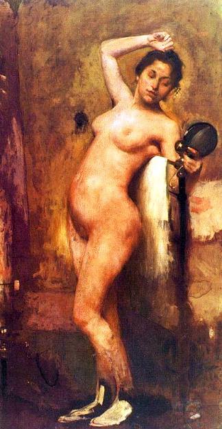 裸 Nude (1895)，埃利塞乌维斯康蒂