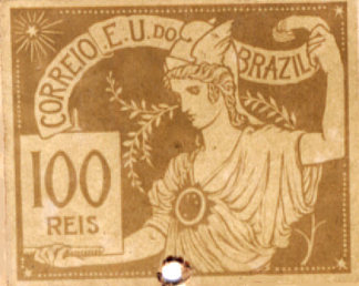 邮票“交易” Stamp “The trade” (c.1903)，埃利塞乌维斯康蒂