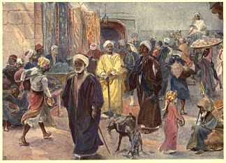 在开罗集市上 In a Cairo Bazaar，伊丽莎白·汤普森