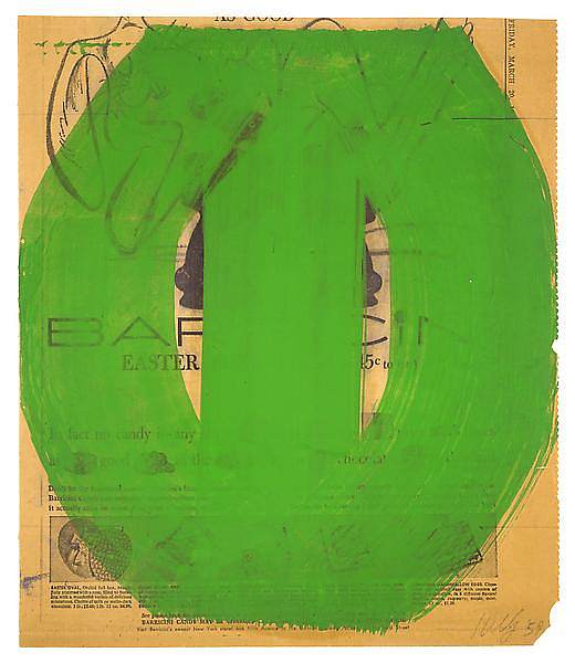 绿色表格 Green Form (1959)，埃斯沃兹·凯利