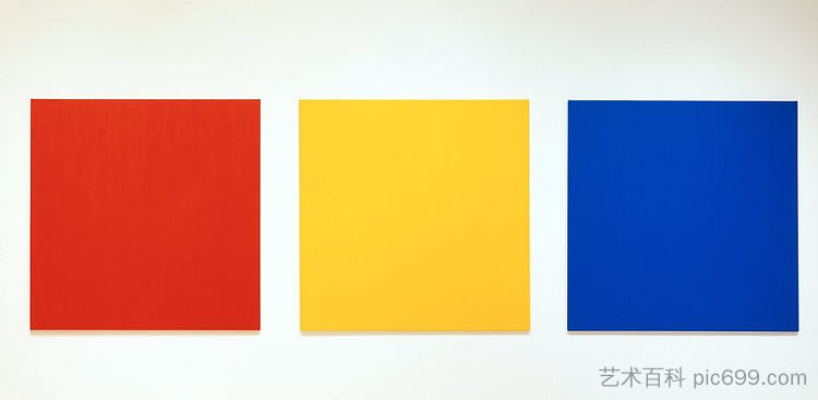 红黄蓝三 Red Yellow Blue III (1966),埃斯沃兹·凯利
