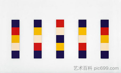 红 黄 蓝 白 Red Yellow Blue White (1952)，埃斯沃兹·凯利