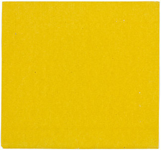 系列中的黄色 线形颜色 Yellow from the series Line Form Color (1951)，埃斯沃兹·凯利