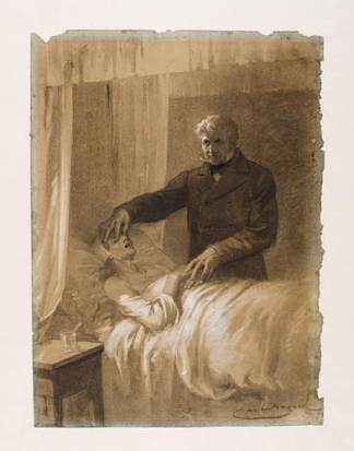 他闭上了眼睛 He closed his eyes (1879 – 1880)，埃米尔·贝亚德
