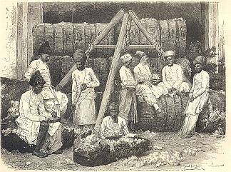 棉花市场 The cotton market (1869)，埃米尔·贝亚德