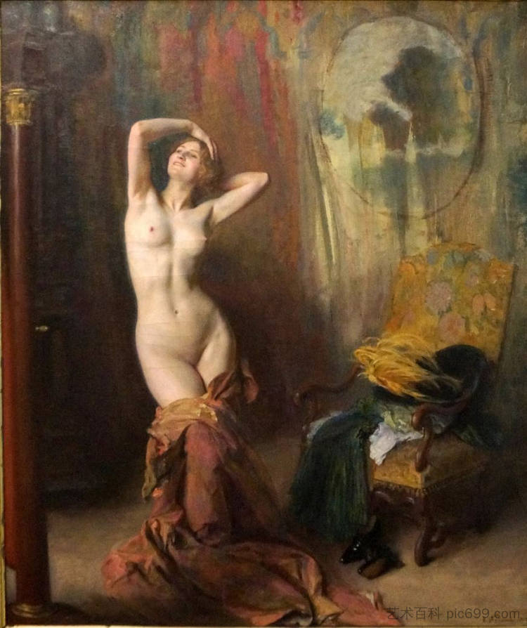 在心灵面前 In front of the Psyche (1912)，埃米尔·弗里安特