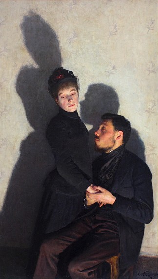 阴影 Shadows (1891)，埃米尔·弗里安特