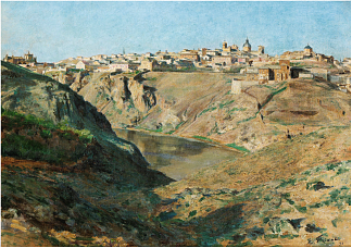 托莱多的景色 View of Toledo (1891)，埃米尔·弗里安特