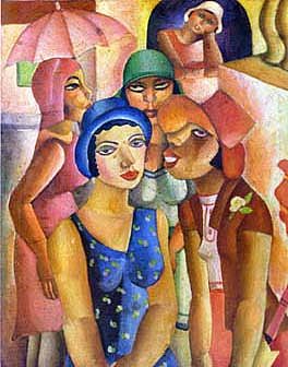 来自瓜拉廷盖塔的五个女孩 Five Girls from Guaratingueta (1930)，埃米利亚诺·迪·卡瓦尔坎蒂