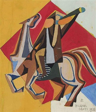 无题（先驱报） Untitled (Heralds) (1938)，埃米利亚诺·迪·卡瓦尔坎蒂
