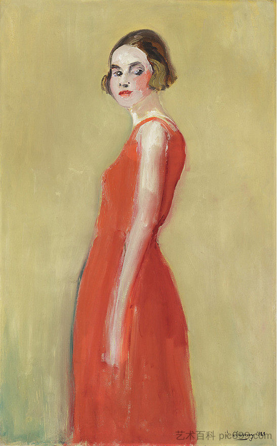 肖像 Portrait (1921)，艾蜜莉·查米