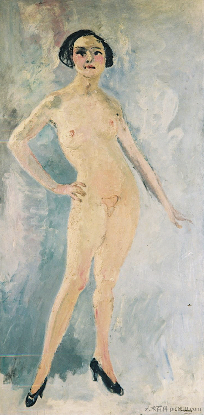 自画像 Self Portrait (1919)，艾蜜莉·查米