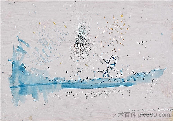 无题 Untitled (1955)，埃米利奥斯卡纳维诺