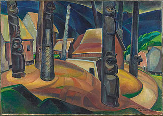 基斯皮克斯村 Kispiax Village (1929; Canada                     )，埃米莉·凯尔