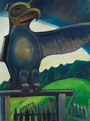 雷鸟，坎贝尔河 Thunder Bird, Campbell River (1929; Canada  )，埃米莉·凯尔