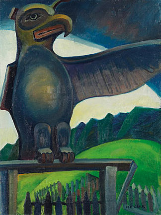 雷鸟，坎贝尔河 Thunder Bird, Campbell River (1929; Canada                     )，埃米莉·凯尔