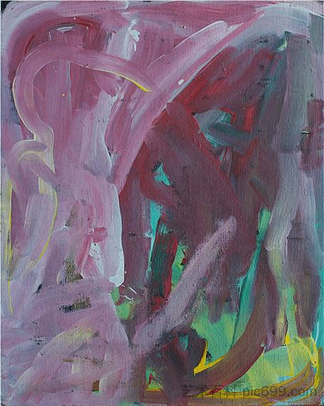 线性山药梦 Linear Yam Dreaming (1995),Emily Kame Kngwarreye