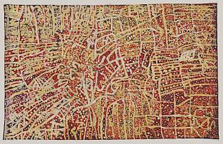 无题（蜡染） Untitled (Batik) (1981)，Emily Kame Kngwarreye