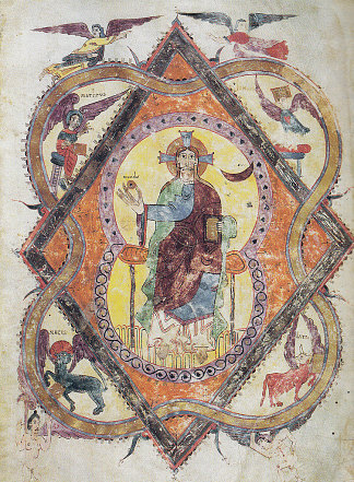 多米尼舞厅 Maiestas Domini (c.975)，恩德