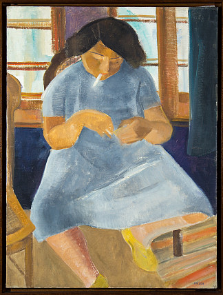 香烟女孩 Fille à la cigarette (1933; Hungary                     )，安德烈·鲁斯特