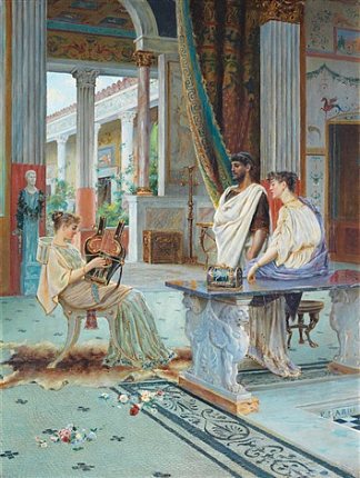 庞贝音乐下午 Musical afternoon in Pompeii (1893)，恩里科·纳尔迪