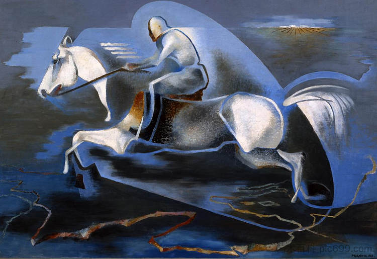 行动的动力（行动神话，马背上的墨索里尼） Dinamica dell’azione (Miti dell’azione, Mussolini a cavallo) (1939)，普兰波利尼