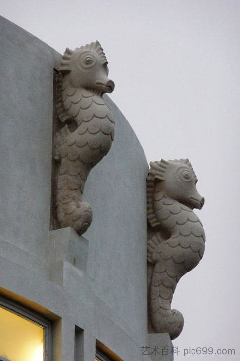 莫克姆的海马 Seahorses in Morecambe，埃里克·吉尔