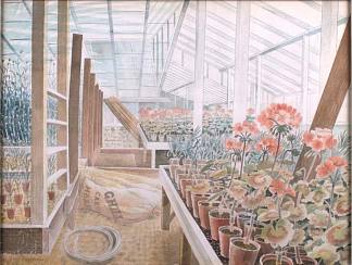 天竺葵和康乃馨 Geraniums and Carnations (1938)，艾里克·拉斐留斯