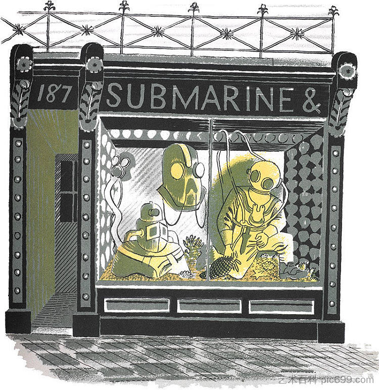 潜艇工程师 Submarine engineer，艾里克·拉斐留斯