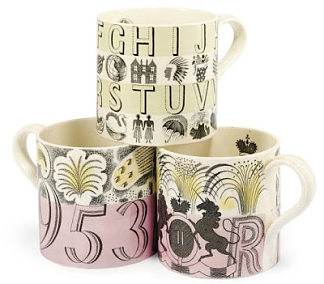 为韦奇伍德设计的三个杯子 Three mugs designed for Wedgwood，艾里克·拉斐留斯