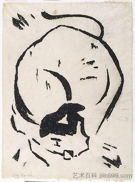 牛 Bull (1919)，埃里希·布赫霍兹