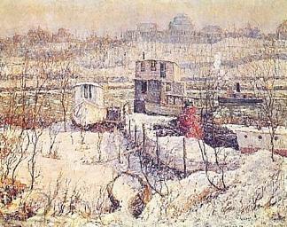 冬 Winter，欧内斯特·劳森