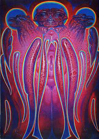 紫水晶小天使 Cherub with an Amethyst (1969)，恩斯特·富克斯
