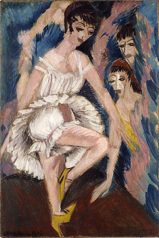 舞蹈家 Dancer (1914)，恩斯特·路德维希·克尔希纳