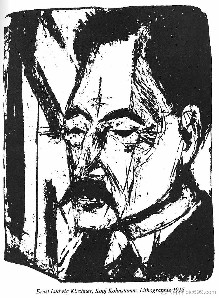 O. 科恩施塔姆博士 Dr. O. Kohnstamm (1915),恩斯特·路德维希·克尔希纳