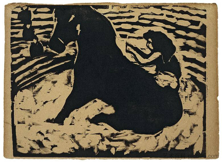 小马国 Equestrienne (1909),恩斯特·路德维希·克尔希纳