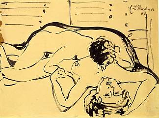 恋人 Lovers (1909)，恩斯特·路德维希·克尔希纳