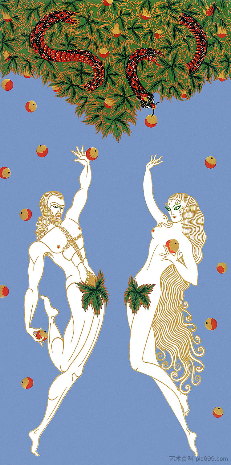 亚当和夏娃 Adam and Eve，埃尔特